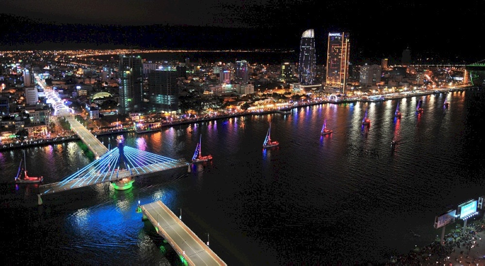 The bridge can rotate thanks to its central axis which can turn by 90 degrees